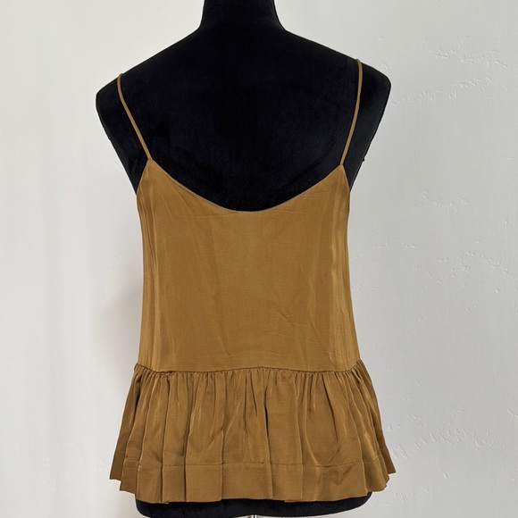 Sandro Golden mustard Camisole Top - Picture 4 of 13